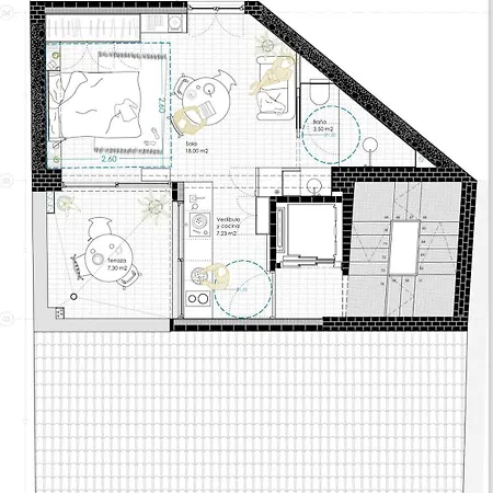 Apartment Loft Catedral Con Terraza *